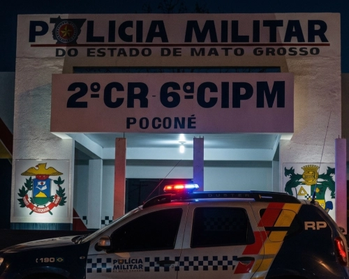 Adolescente de 17 anos foge da PM, atropela Viatura e acaba detido em Poconé