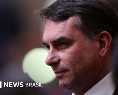 Após fuga, Flávio se diz novo presidente eleito, apaga post e passa a se chamar de líder